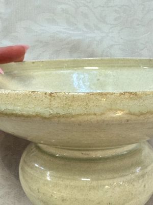 A Chinese bluish green-glazed spittoon, 'Zha Dou 渣斗', Five Dynasties — photo 9