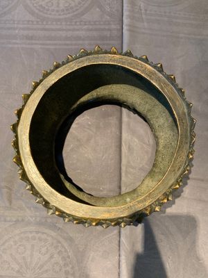 A Chinese bronze Bodhisattva on a lotus throne, Ming — photo 20