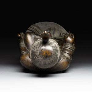 A Chinese bronze Bodhisattva on a lotus throne, Ming — photo 7
