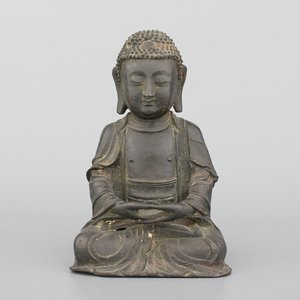 A Chinese bronze Buddha, Ming dynasty — photo 1
