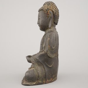 A Chinese bronze Buddha, Ming dynasty — photo 3