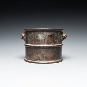 A Chinese bronze censer with mythical beast head handles, Xuande mark, Kangxi — 照片 4