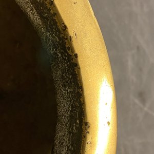 A Chinese bronze chilong-handled tripod censer, seal mark, 17/18th C. — photo 11
