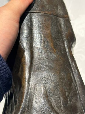 A Chinese bronze figure of a standing Guanyin, Ming — 照片 10