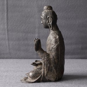 A Chinese bronze figure of Buddha, Ming — 照片 19