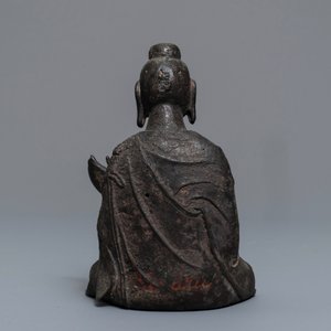 A Chinese bronze figure of Buddha, Ming — 照片 3