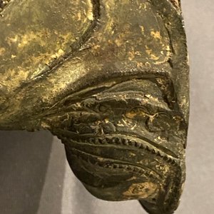 A Chinese bronze figure of Buddha on a lotus throne, Ming — photo 20