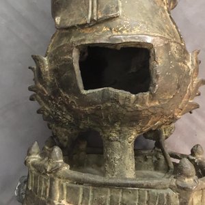 A Chinese bronze figure of Buddha Shakyamuni on lotus throne, Ming — photo 16