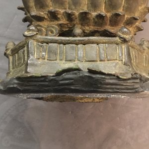 A Chinese bronze figure of Buddha Shakyamuni on lotus throne, Ming — photo 20