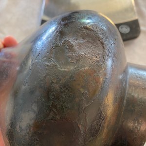 A Chinese bronze garlic-head 'hu' wine vessel, Eastern Zhou/Han — 照片 16