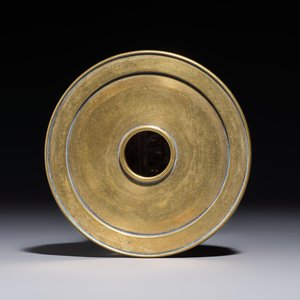 A Chinese bronze handled censer and stand, 17/18th C. — photo 7