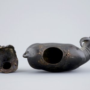A Chinese bronze incense burner in the shape of a sage riding a buffalo, 19th C. — photo 6
