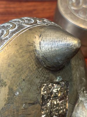 A Chinese bronze incense set for the Islamic market, 17/18th C. — 照片 8
