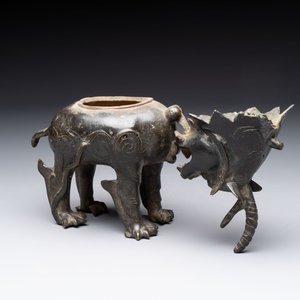 A Chinese bronze 'luduan' censer, Ming — 照片 3