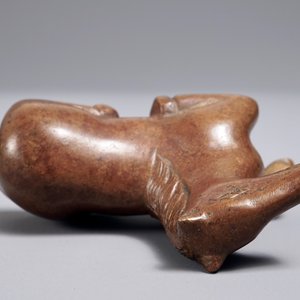 A Chinese bronze scroll or paper weight shaped as a recumbent horse, 19/20th C. — 照片 6