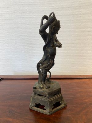 A Chinese bronze sculpture of Kui Xing, Ming — photo 2