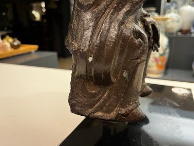 A Chinese bronze sculpture of Wenchang Wang, Ming — 照片 7