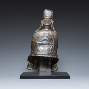 A Chinese bronze sculpture of Wenchang Wang, Ming — 照片 4