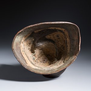 A Chinese bronze seated Budai on a lotus throne — 照片 7