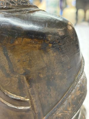 A Chinese bronze seated Buddha, Ming — photo 16