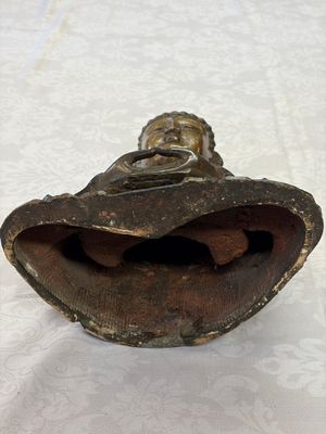 A Chinese bronze seated Buddha, Ming — photo 19