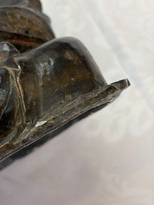 A Chinese bronze seated Buddha, Ming — photo 24