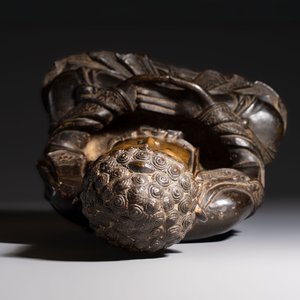 A Chinese bronze seated Buddha, Ming — photo 6