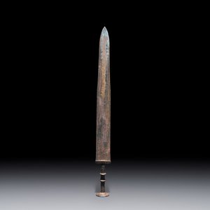 A Chinese bronze sword, Warring States period — photo 1