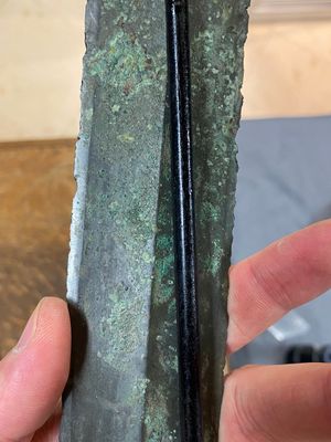 A Chinese bronze sword, Warring States Period, 5/4th C. b.C. — 照片 10