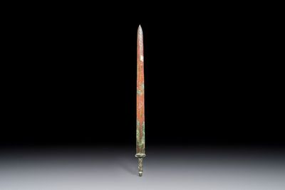 A Chinese bronze sword, Warring States period — photo 1