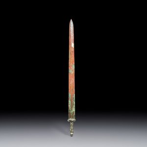 A Chinese bronze sword, Warring States period — photo 1