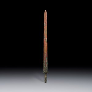 A Chinese bronze sword, Warring States period — photo 2