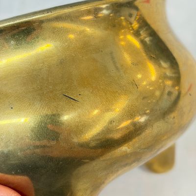 A Chinese bronze tripod censer — photo 8