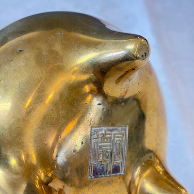 A Chinese bronze tripod censer — photo 15