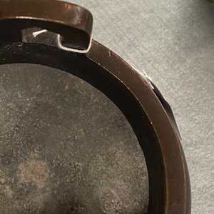 A Chinese bronze tripod censer, seal mark, Yuan — 照片 11