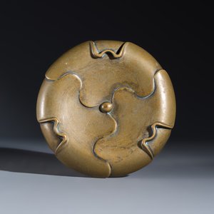 A Chinese bronze tripod censer with handles and stand — photo 8