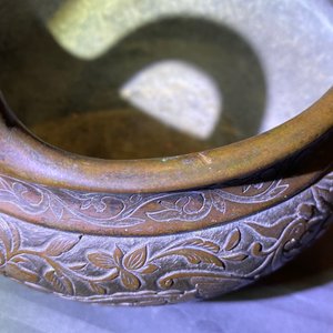A Chinese bronze tripod 'phoenix and peony' censer, Xuande mark, 18th C. — 照片 13