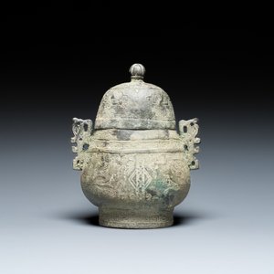 A Chinese bronze 'you' ritual wine ewer, Zhou, ca. 11th-9th C. b.C. — 照片 4