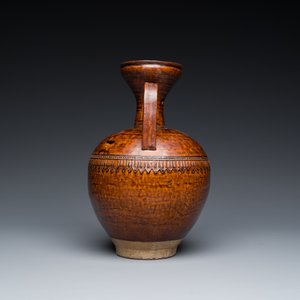 A Chinese brown-glazed ewer, Song — photo 5