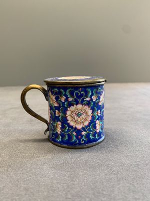 A Chinese Canton enamel mustard jar and square dish, Qianlong/Jiaqing — 照片 5