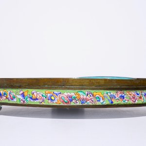 A Chinese Canton enamel sweetmeat set on tray, 19th C. — photo 5