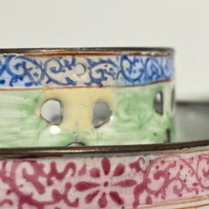 A Chinese Canton enamel teapot on warming stand, Qianlong — 照片 30
