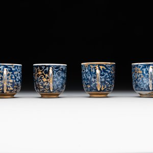A Chinese Canton famille rose 18-piece 'mandarin subject' tea service, Qianlong — foto 17