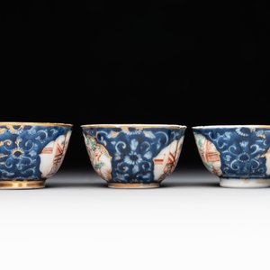 A Chinese Canton famille rose 18-piece 'mandarin subject' tea service, Qianlong — foto 21