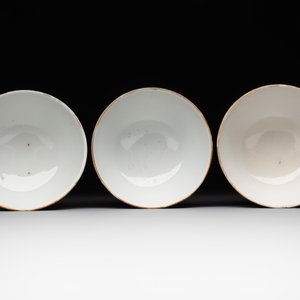 A Chinese Canton famille rose 18-piece 'mandarin subject' tea service, Qianlong — foto 30