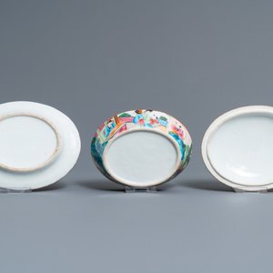 A Chinese Canton famille rose 18-piece tea service, 19th C. — 照片 11