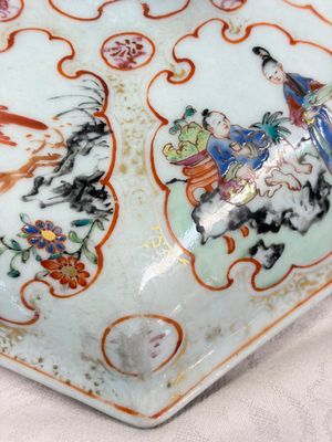 A Chinese Canton famille rose hexagonal tureen and cover, Qianlong — foto 21