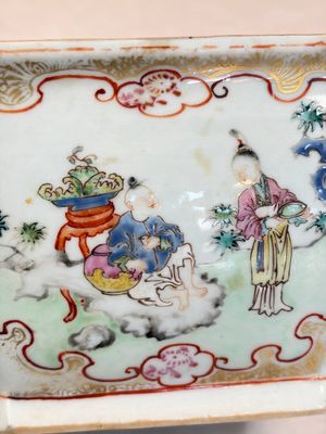 A Chinese Canton famille rose hexagonal tureen and cover, Qianlong — foto 7