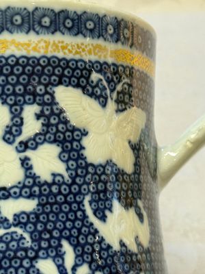 A Chinese Canton famille rose 'Mandarin Subject' tankard, Qianlong — photo 7