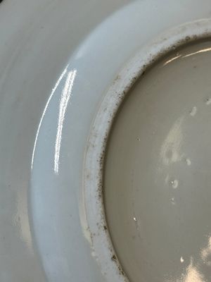 A Chinese Canton famille rose plate with narrative design, 19th C. — 照片 9